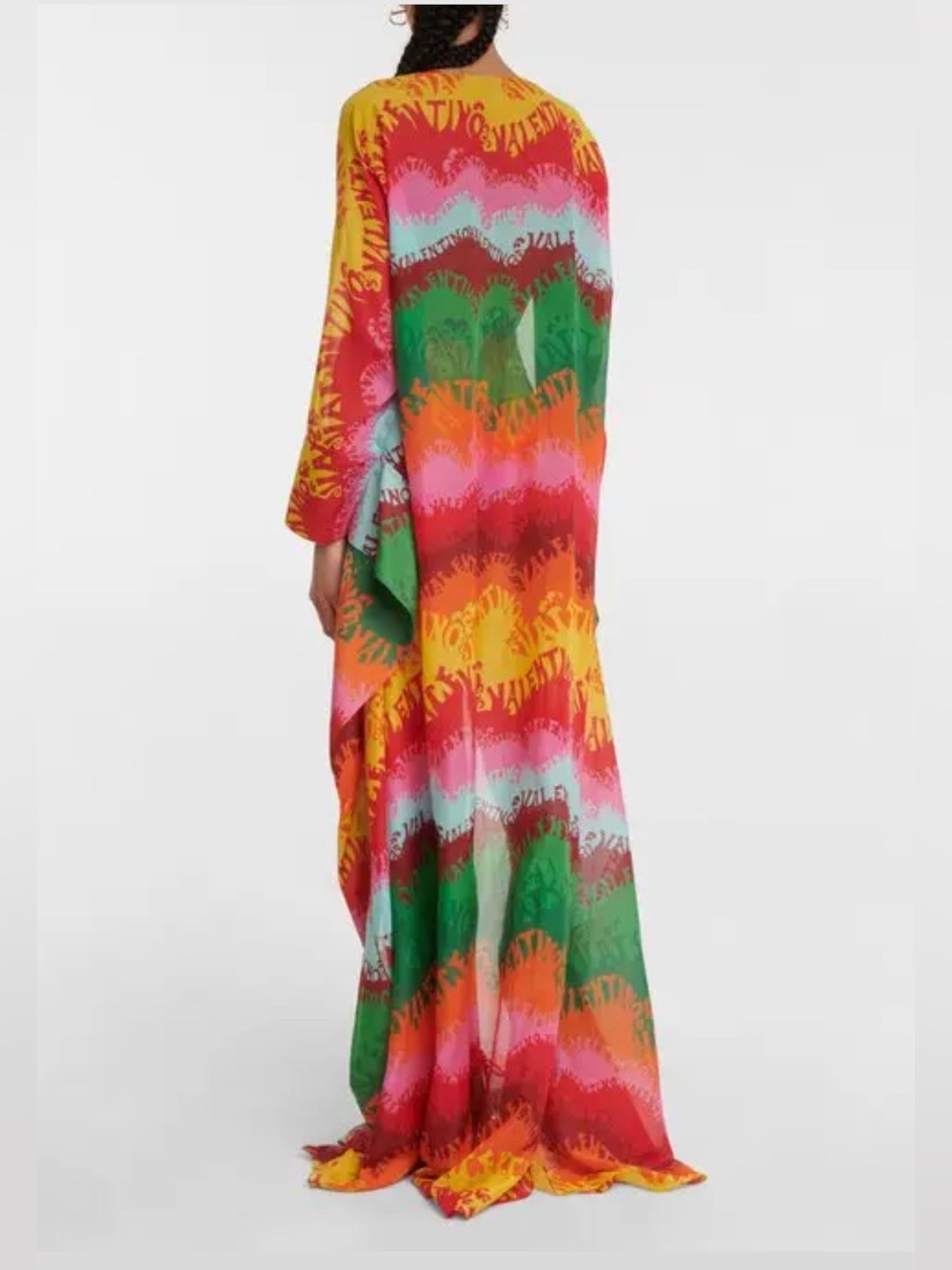 Valentino silk beach cover up